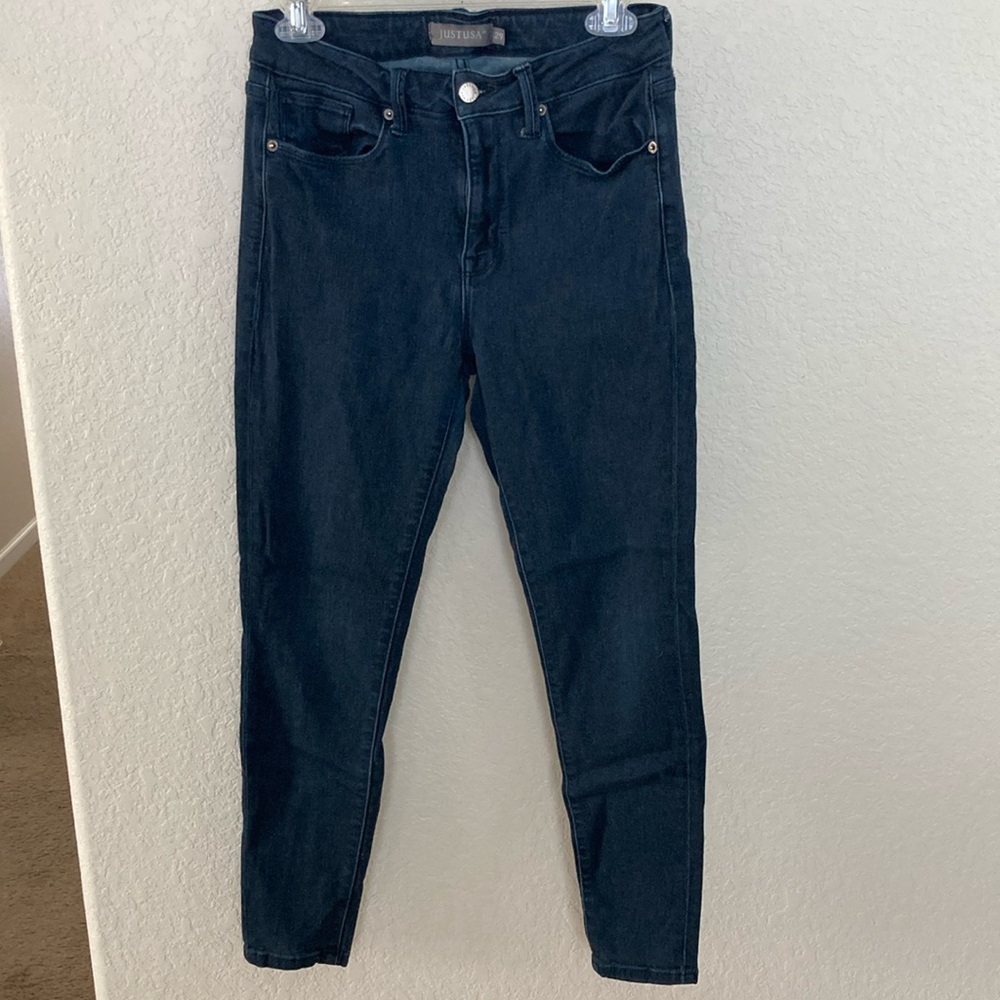 Just USA Blue Skinny Jeans Sleek Fit